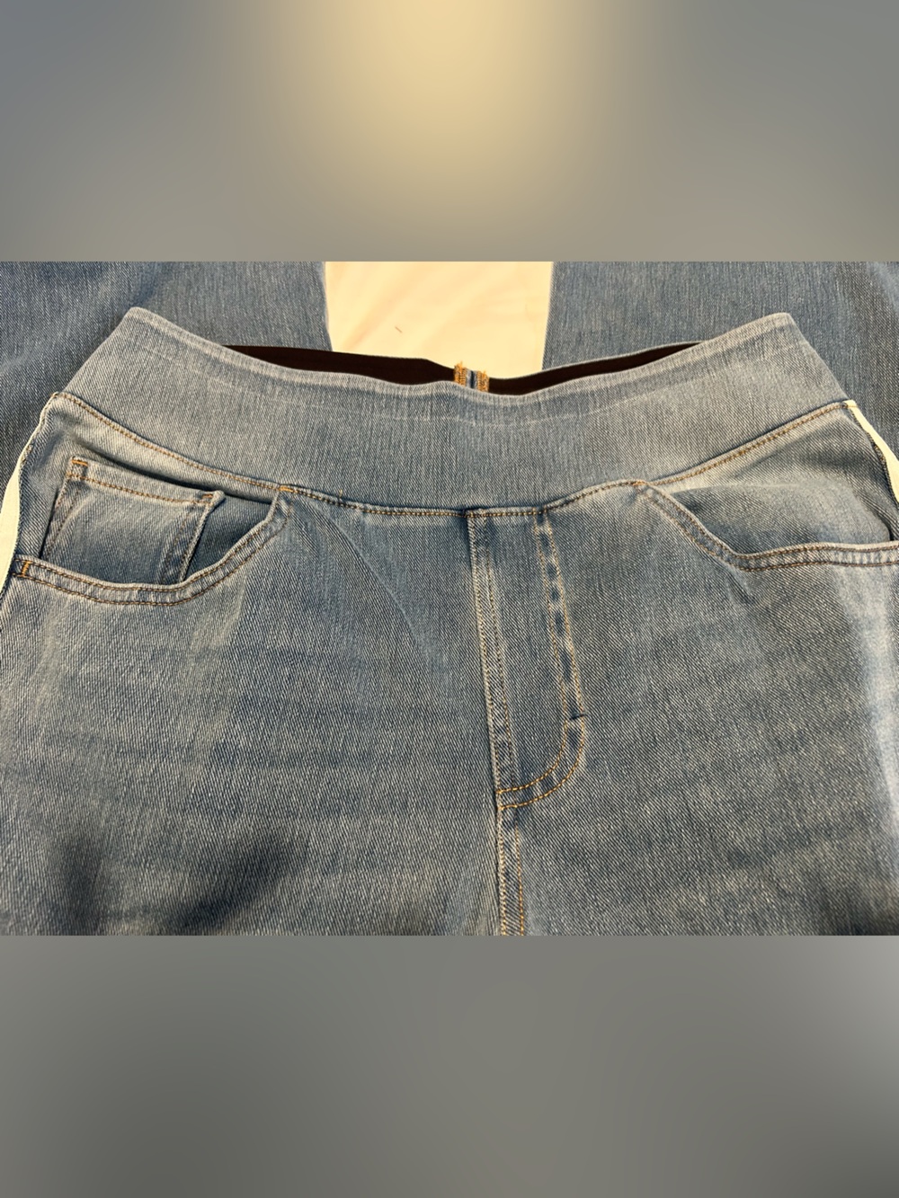 HALARA Light Blue Stretch Denim Jeggings